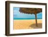 Beautiful Beach in Aruba, Caribbean Islands, Lesser Antilles-mffoto-Framed Photographic Print