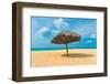 Beautiful Beach in Aruba, Caribbean Islands, Lesser Antilles-mffoto-Framed Photographic Print