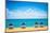 Beautiful Beach in Philipsburg, Saint Maarten, Carribean Islands-mffoto-Mounted Photographic Print