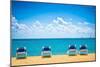 Beautiful Beach in Philipsburg, Saint Maarten, Carribean Islands-mffoto-Mounted Photographic Print