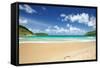 Beautiful Beach Landscape in Thailand-haveseen-Framed Stretched Canvas