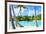 Beautiful Beach on Bora Bora Island in French Polynesia-BlueOrange Studio-Framed Photographic Print