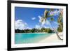 Beautiful Beach on Bora Bora Island in French Polynesia-BlueOrange Studio-Framed Photographic Print