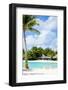 Beautiful Beach on Bora Bora Island in French Polynesia-BlueOrange Studio-Framed Photographic Print