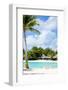 Beautiful Beach on Bora Bora Island in French Polynesia-BlueOrange Studio-Framed Photographic Print