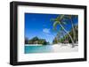 Beautiful Beach on Bora Bora Island in French Polynesia-BlueOrange Studio-Framed Photographic Print