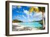 Beautiful Beach on Bora Bora Island in French Polynesia-BlueOrange Studio-Framed Photographic Print