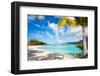 Beautiful Beach on Bora Bora Island in French Polynesia-BlueOrange Studio-Framed Photographic Print