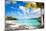 Beautiful Beach on Bora Bora Island in French Polynesia-BlueOrange Studio-Mounted Photographic Print