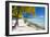 Beautiful Beach on Bora Bora Island in French Polynesia-BlueOrange Studio-Framed Photographic Print