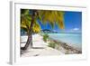 Beautiful Beach on Bora Bora Island in French Polynesia-BlueOrange Studio-Framed Photographic Print