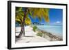 Beautiful Beach on Bora Bora Island in French Polynesia-BlueOrange Studio-Framed Photographic Print