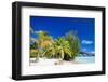 Beautiful Beach on Bora Bora Island in French Polynesia-BlueOrange Studio-Framed Photographic Print