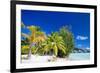 Beautiful Beach on Bora Bora Island in French Polynesia-BlueOrange Studio-Framed Photographic Print