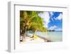 Beautiful Beach on Bora Bora Island in French Polynesia-BlueOrange Studio-Framed Photographic Print