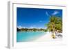 Beautiful Beach on Bora Bora Island in French Polynesia-BlueOrange Studio-Framed Photographic Print