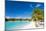 Beautiful Beach on Bora Bora Island in French Polynesia-BlueOrange Studio-Mounted Photographic Print