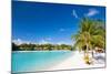 Beautiful Beach on Bora Bora Island in French Polynesia-BlueOrange Studio-Mounted Photographic Print