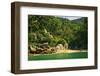 Beautiful Beach on Tropical Pacific Coast of Mexico-elenathewise-Framed Photographic Print