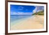 Beautiful beach, turquoise sea, Carambola Beach, South Friars Bay, St. Kitts, St. Kitts and Nevis-Eleanor Scriven-Framed Photographic Print