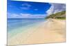 Beautiful beach, turquoise sea, Carambola Beach, South Friars Bay, St. Kitts, St. Kitts and Nevis-Eleanor Scriven-Mounted Photographic Print