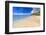 Beautiful beach, turquoise sea, Carambola Beach, South Friars Bay, St. Kitts, St. Kitts and Nevis-Eleanor Scriven-Framed Photographic Print