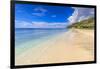 Beautiful beach, turquoise sea, Carambola Beach, South Friars Bay, St. Kitts, St. Kitts and Nevis-Eleanor Scriven-Framed Photographic Print