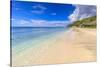 Beautiful beach, turquoise sea, Carambola Beach, South Friars Bay, St. Kitts, St. Kitts and Nevis-Eleanor Scriven-Stretched Canvas