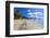 Beautiful beach, turquoise sea, South Friars Bay, Saint George Basseterre Parish, St. Kitts-Eleanor Scriven-Framed Photographic Print