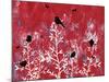 Beautiful Black Birds-Bee Sturgis-Mounted Art Print
