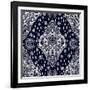 Beautiful Bohemian Floral Paisley Seamless Ornament. Folk Henna Tattoo Style Seamless Pattern. Indi-Katja Gerasimova-Framed Art Print