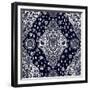 Beautiful Bohemian Floral Paisley Seamless Ornament. Folk Henna Tattoo Style Seamless Pattern. Indi-Katja Gerasimova-Framed Premium Giclee Print