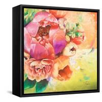 Beautiful Bouquet of Peonies I-Patricia Pinto-Framed Stretched Canvas