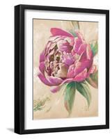 Beautiful Bouquet of Peonies in Pink II-Patricia Pinto-Framed Art Print