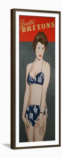 Beautiful Britons, 2007-Cathy Lomax-Framed Giclee Print