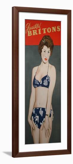 Beautiful Britons, 2007-Cathy Lomax-Framed Giclee Print