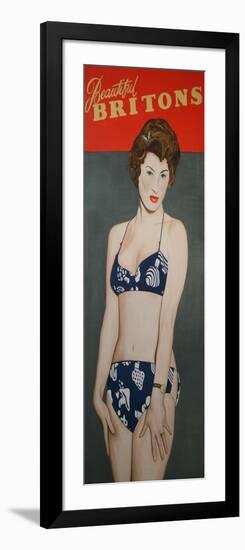 Beautiful Britons, 2007-Cathy Lomax-Framed Giclee Print