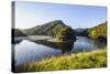Beautiful Buller River in the Bulller Gorge, Along the Road from Westport to Reefton, South Island-Michael Runkel-Stretched Canvas