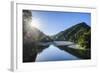Beautiful Buller River in the Bulller Gorge, Along the Road from Westport to Reefton, South Island-Michael Runkel-Framed Photographic Print