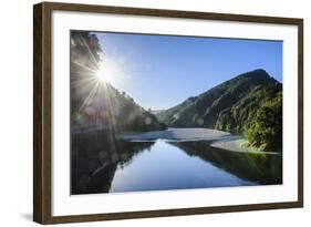 Beautiful Buller River in the Bulller Gorge, Along the Road from Westport to Reefton, South Island-Michael Runkel-Framed Photographic Print