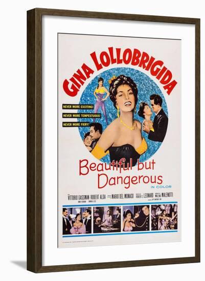 Beautiful But Dangerous, 1956-null-Framed Art Print