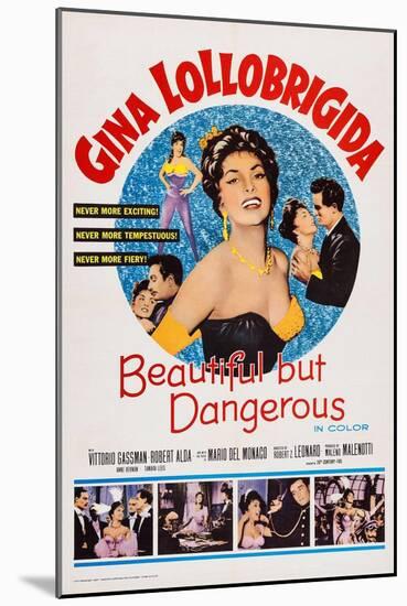 Beautiful But Dangerous, 1956-null-Mounted Art Print