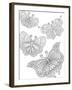 Beautiful Butterflies_4-Hello Angel-Framed Giclee Print