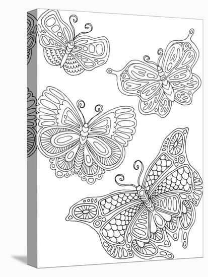 Beautiful Butterflies_4-Hello Angel-Stretched Canvas