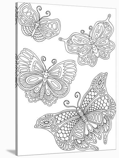 Beautiful Butterflies_4-Hello Angel-Stretched Canvas