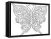 Beautiful Butterflies_5-Hello Angel-Framed Stretched Canvas