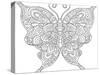 Beautiful Butterflies_5-Hello Angel-Stretched Canvas