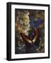 Beautiful Butterflies: the Two Finest Morphos (Colour Litho)-Arthur Twidle-Framed Giclee Print