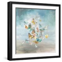 Beautiful Butterflies-Danhui Nai-Framed Art Print