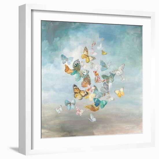 Beautiful Butterflies-Danhui Nai-Framed Art Print